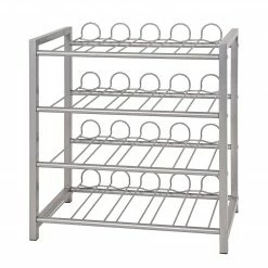 Home Design Range-bouteilles Dundalk 1,5l - Couleur aluminium