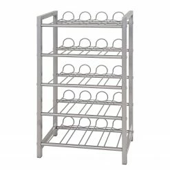 Home Design Range-bouteilles Dundalk 0,5L - Couleur aluminium