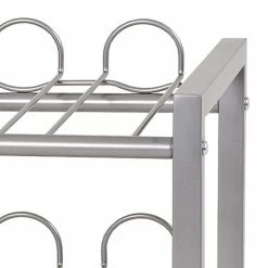 Home Design Range-bouteilles Dundalk 0,5L - Couleur aluminium -loftscape Boutique flaschenstaender dundalk vi aluminium stahl 2711022