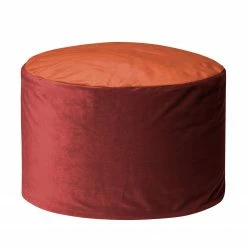 SITTING POINT Repose-pieds DotCom Samt Uni - Orange