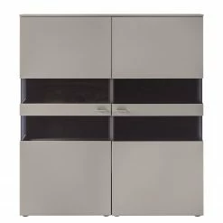 GWINNER Buffet haut Anzio - Mat fango / Noyer ramageux - Sans éclairage -loftscape Boutique gwinner anzio 13 10 2016 4553256