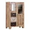Ars manufacti Commode haute Curenna I - Manguier partiellement massif - Manguier / Marron -loftscape Boutique highboard curenna mango teilmassiv 4419444