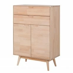 Mørteens Buffet haut Finsby - Partiellement en hêtre massif - Hêtre