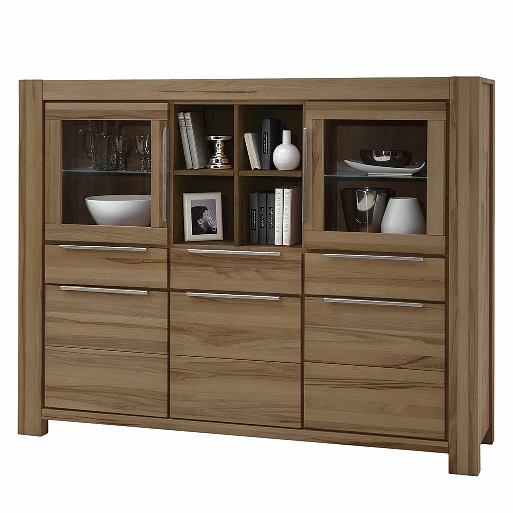 Ars Natura Buffet haut Pia II - Chêne sauvage massif huilé - Sans éclairage 3 Ars Natura Buffet haut Pia II - Chêne sauvage massif huilé - Sans éclairage