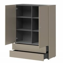 Germania Commode haute Monteo II 10 Germania Commode haute Monteo II -loftscape Boutique hochkommode monteo steingrau 4943824