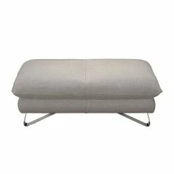 Loftscape Repose-pieds Enzo - Tissu structuré beige