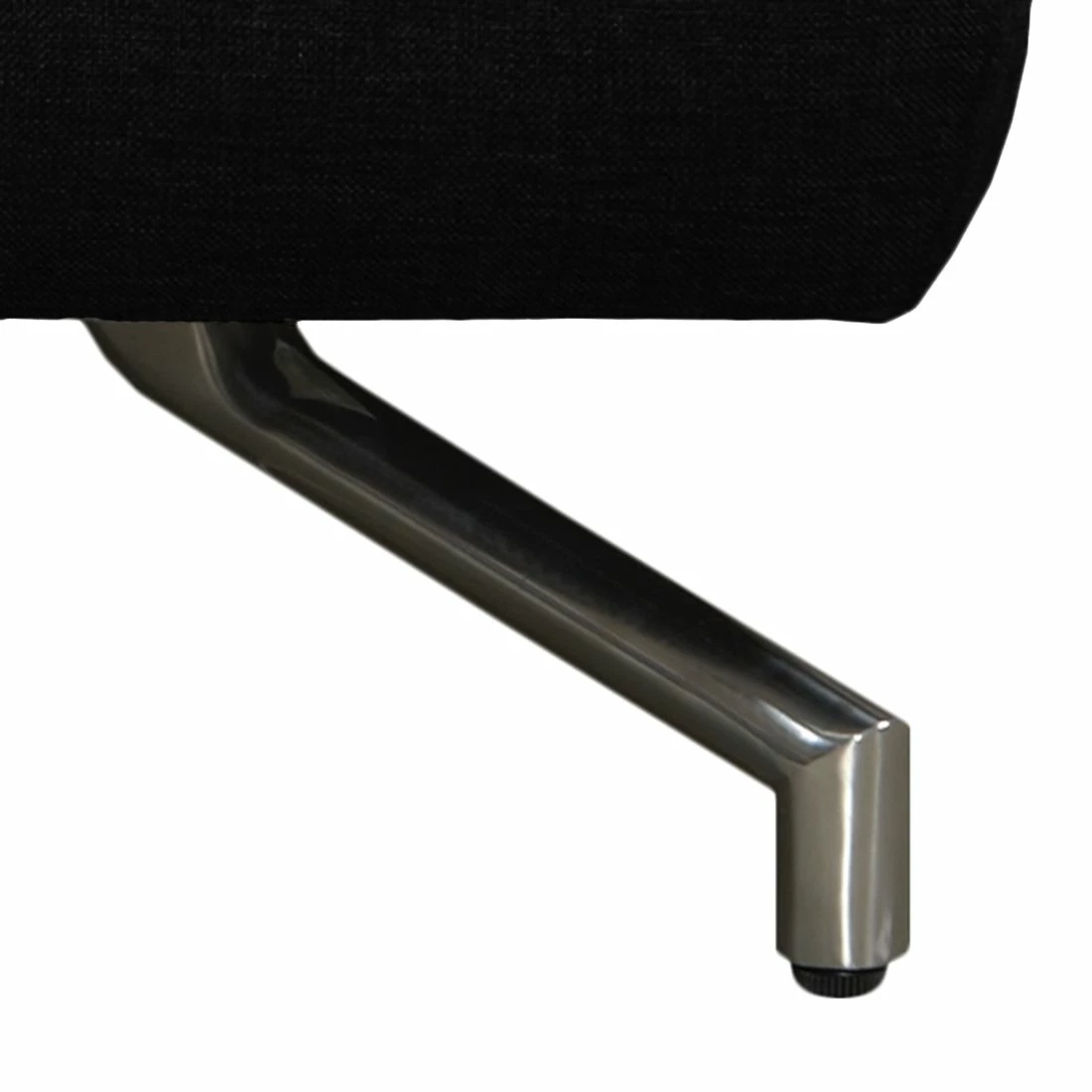 Loftscape Repose-pieds Sharon - Tissu noir 5 Loftscape Repose-pieds Sharon - Tissu noir – Image 3