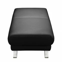 Loftscape Repose-pieds Silvano - Cuir synthétique noir 6 Loftscape Repose-pieds Silvano - Cuir synthétique noir -loftscape Boutique hocker silvano kunstleder schwarz 454381