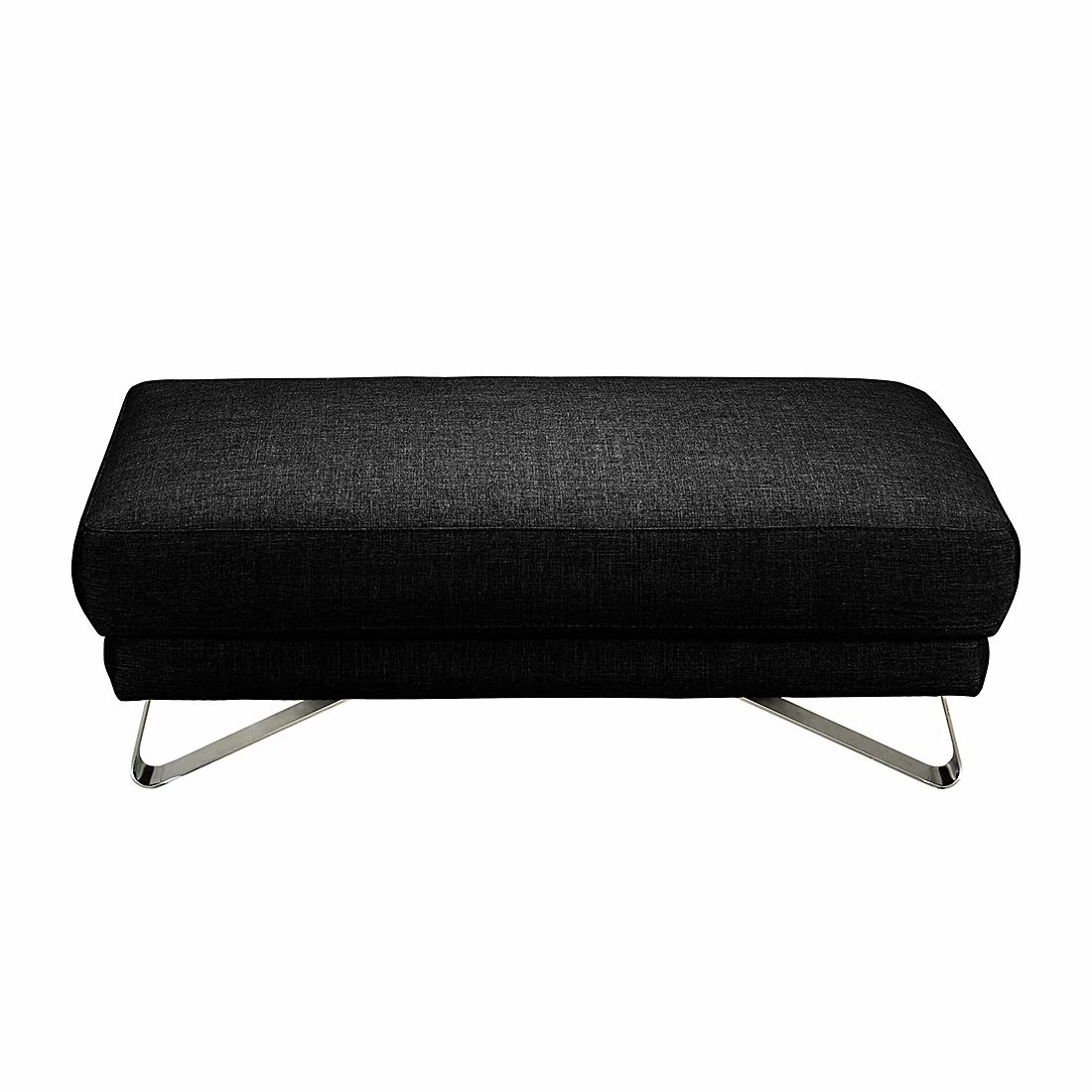 Loftscape Repose-pieds Silvano - Tissu - Noir 3 Loftscape Repose-pieds Silvano - Tissu - Noir