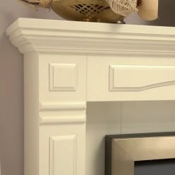 Montreux Cheminée électrique Houston - Blanc crème -loftscape Boutique houston elektrokamin cremeweiss 4168688