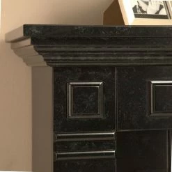 Montreux Cheminée électrique Houston - Noir / gris marbré -loftscape Boutique houston elektrokamin schwarz grau marmoriert 4168488