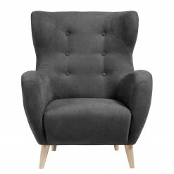 Mørteens Fauteuil à oreilles Croston Tissu - Gris 7 Mørteens Fauteuil à oreilles Croston Tissu - Gris -loftscape Boutique julia grup polstermoebel 15 12 2016 4344192