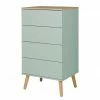 Tenzo Commode Dot II - Partiellement en chêne massif -loftscape Boutique kommode dot ii eiche teilmassiv mint 5007956