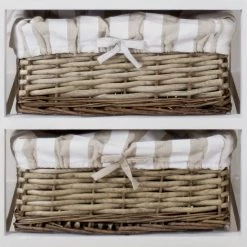 Maison Belfort Buffet Elven IV - Paulownia massif - Blanc / Marron -loftscape Boutique kommode elven iv paulownia massiv weiss 4347416