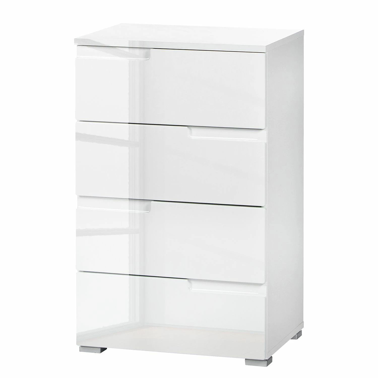 Fredriks Commode Larado II - Blanc brillant / Blanc 3 Fredriks Commode Larado II - Blanc brillant / Blanc