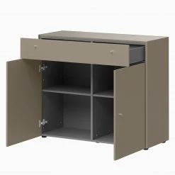 Germania Commode Monteo II - Gris minéral -loftscape Boutique kommode monteo i steingrau 4943792
