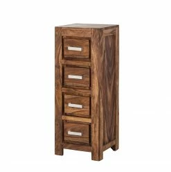 Ars Natura Commode Ohio I - Sheesham massif ciré