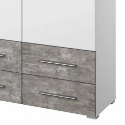 Rauch Blue Commode Siegen III- Blanc alpin / Gris m -loftscape Boutique kommode siegen iii alpinweiss steingrau 5011992