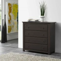 Ridgevalley Commode Straightly III - Marron -loftscape Boutique kommode straightly iii kiefer massiv braun 2148578