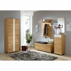 Voss Commode Vedo I - Chêne / Blanc - Butoir à gauche -loftscape Boutique kommode vedo i eiche weiss tueranschlag links 4907996