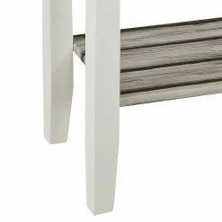Home Design Console Gironde - Blanc brillant / Imitation pin 9 Home Design Console Gironde - Blanc brillant / Imitation pin -loftscape Boutique konsole gironde hochglanz weiss kiefer dekor 1427474