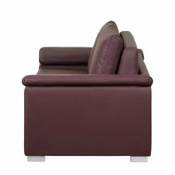 Mooved Canapé convertible Latina IX - Aubergine - Largeur : 210 cm -loftscape Boutique latte 160 al c kissen montana 1022 aubergine breite 205 cm 1726586