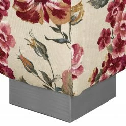 Mooved Fauteuil convertible Latina XII - Matière tissée - Beige / Rouge -loftscape Boutique latte 80 schlafsessel standard stoff komplett orleans 03 fuesse holz 4131812