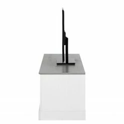 Maison Belfort Meuble TV Neely - Blanc / Gris 15 Maison Belfort Meuble TV Neely - Blanc / Gris -loftscape Boutique loft24 toby 11 03 2016 4036340