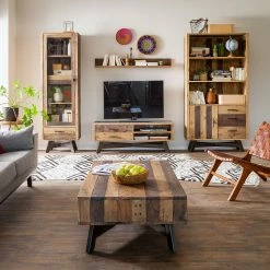 Ars manufacti Buffet Tamati I - Pin parasol massif -loftscape Boutique lowboard tamati i pinie massiv 4219088