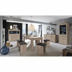 Mooved Commode haute Hunton II - Imitation chêne sable 11 Mooved Commode haute Hunton II - Imitation chêne sable -loftscape Boutique maeusbacher wohnen 24 01 17 4914256