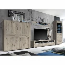 Mooved Commode haute Hunton II - Imitation chêne sable 9 Mooved Commode haute Hunton II - Imitation chêne sable -loftscape Boutique maeusbacher wohnen 24 01 17 4914268