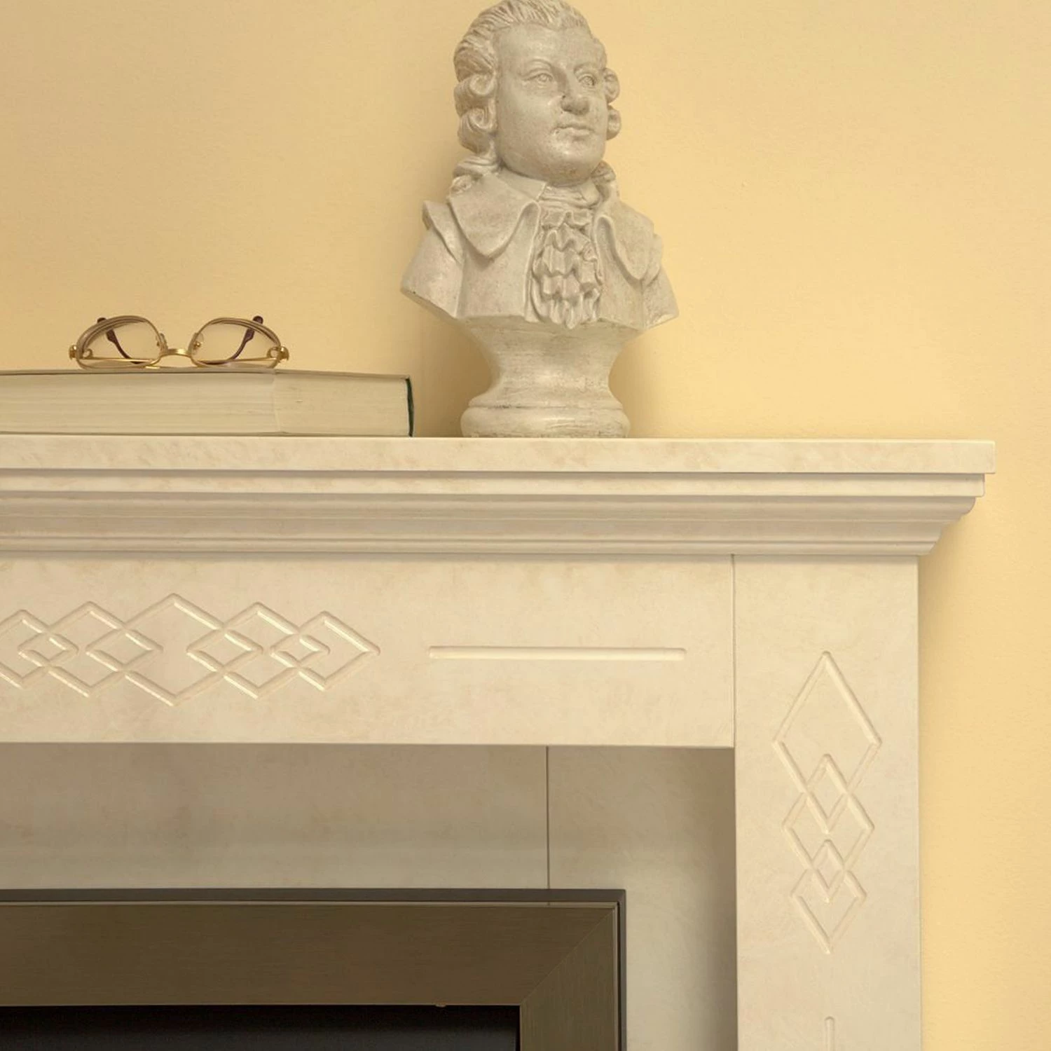 Montreux Cheminée électrique Missouri - Beige - Crème marbré 10 Montreux Cheminée électrique Missouri - Beige - Crème marbré – Image 8