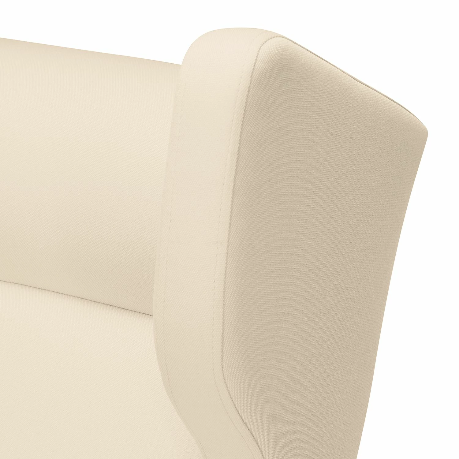 Mørteens Fauteuil à oreilles Bucoli - Ecru - Avec repose-pieds 10 Mørteens Fauteuil à oreilles Bucoli - Ecru - Avec repose-pieds – Image 8