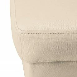 Mørteens Fauteuil à oreilles Bucoli - Ecru - Avec repose-pieds 25 Mørteens Fauteuil à oreilles Bucoli - Ecru - Avec repose-pieds -loftscape Boutique ohrensessel bucoli strukturstoff mit hocker ecru 4621700