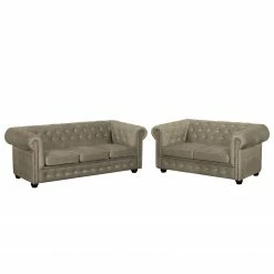 Jack & Alice Ensemble de salon Torquay I (3-2) - Cappuccino