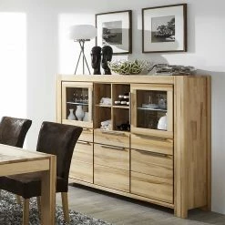 Ars Natura Buffet haut Pia II - Duramen de hêtre massif huilé 7 Ars Natura Buffet haut Pia II - Duramen de hêtre massif huilé -loftscape Boutique pia highboard kernbuche massiv geoelt 1309637