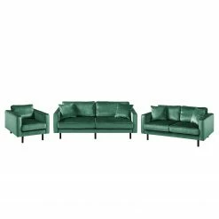 Eva Padberg Collection Ensemble de salon Edina (3-2-1) - Vert océan