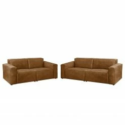 Ars manufacti Ensemble de salon Manchester (3-2) Aspec - Nougat