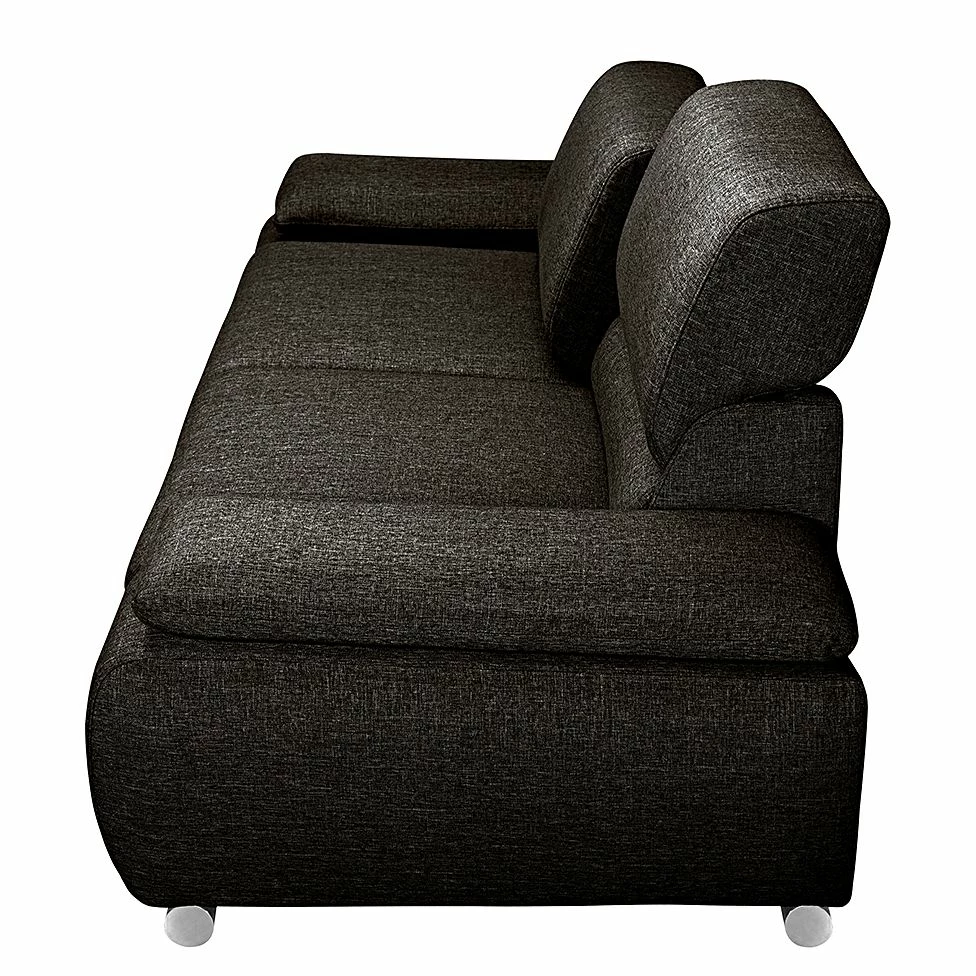 Fredriks Canapé panoramique Masca (3-2) - Tissu marron noir 8 Fredriks Canapé panoramique Masca (3-2) - Tissu marron noir – Image 6