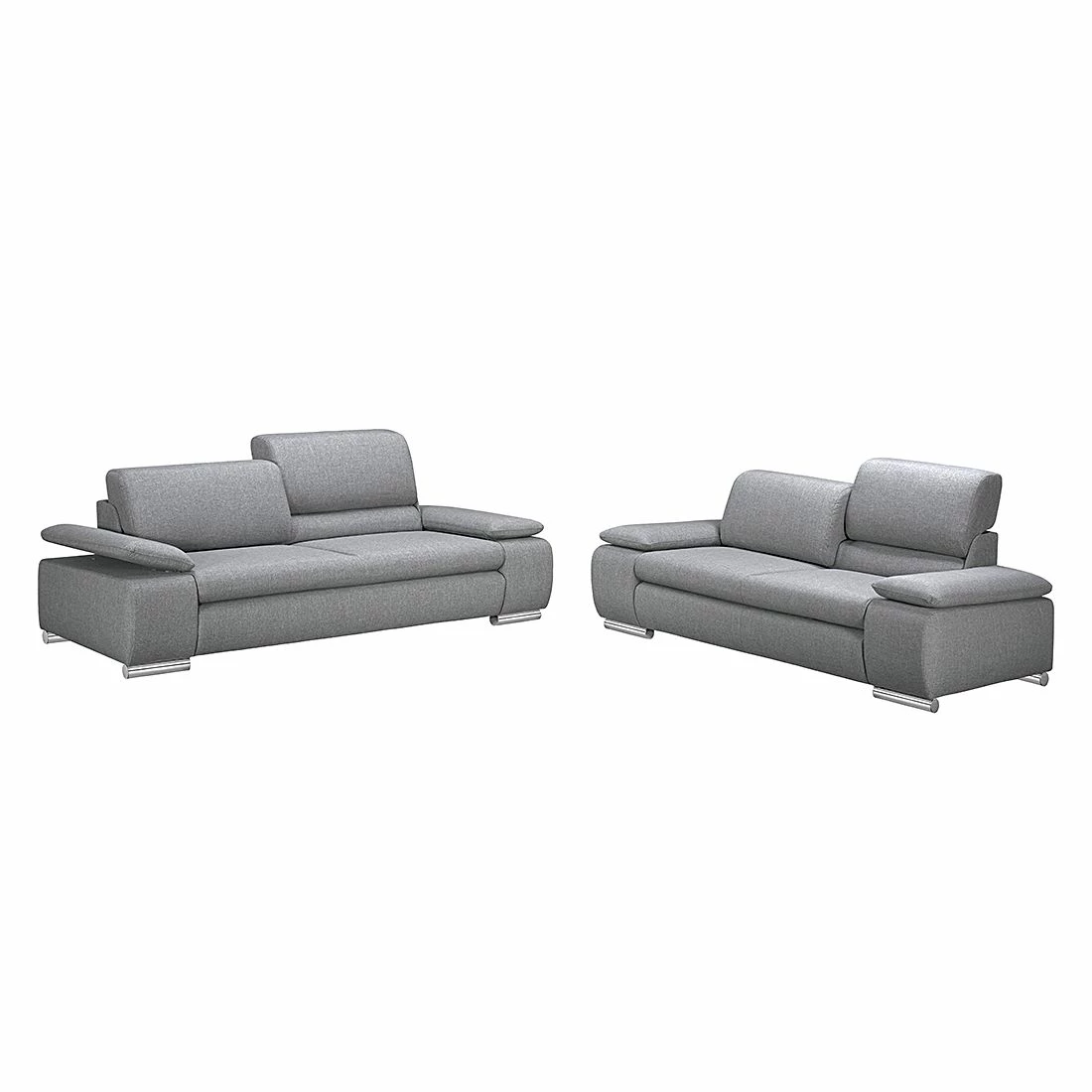 Fredriks Canapé panoramique Masca (3-2) - Tissu gris 3 Fredriks Canapé panoramique Masca (3-2) - Tissu gris