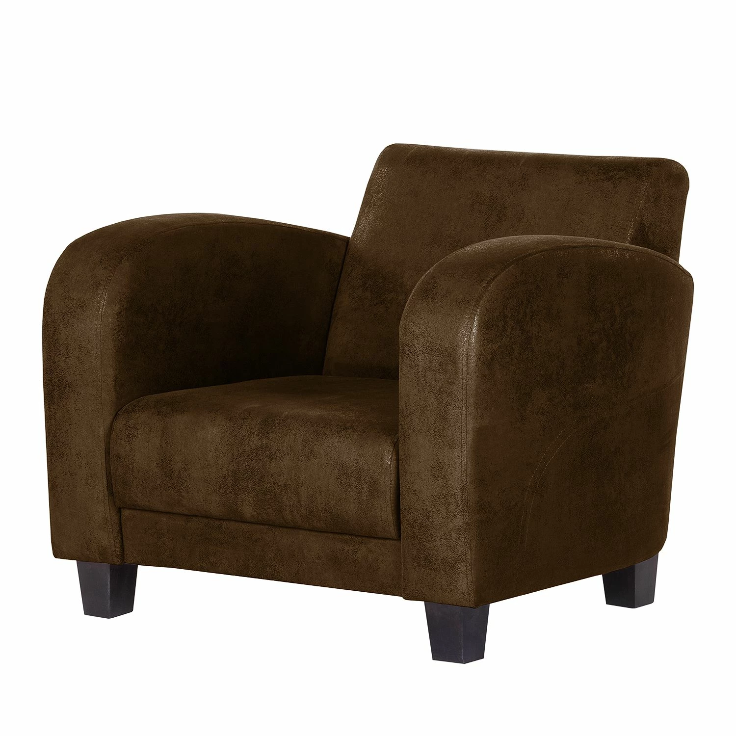 Ars manufacti Ensemble de salon Tullow (3-2-1) - Aspect cuir vieilli marron 6 Ars manufacti Ensemble de salon Tullow (3-2-1) - Aspect cuir vieilli marron – Image 4