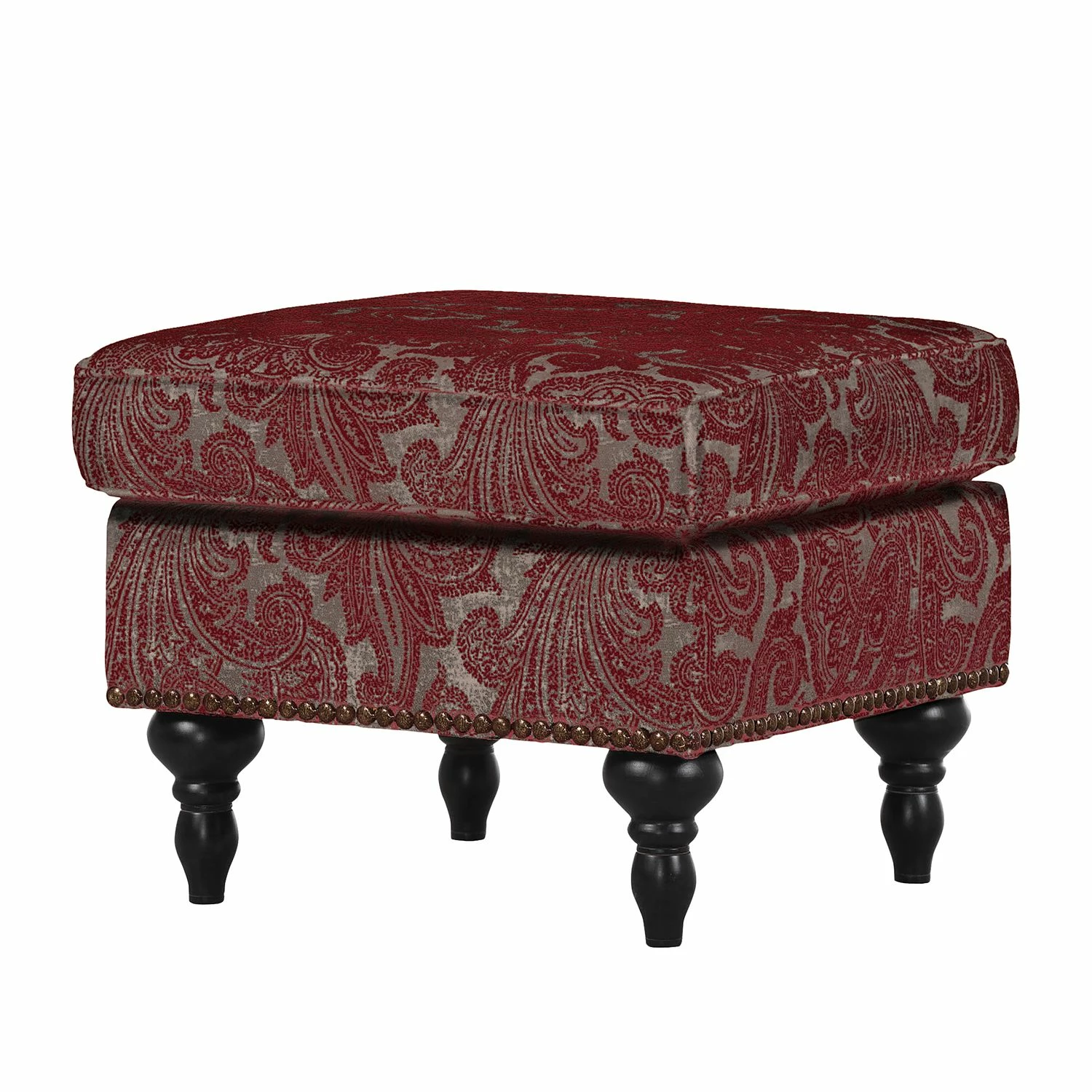 Ridgevalley Pouf repose-pieds Ajana - Bordeaux 3 Ridgevalley Pouf repose-pieds Ajana - Bordeaux