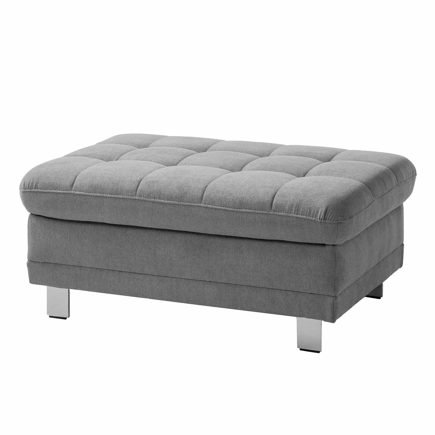 Fredriks Pouf repose-pieds Ayna - Platine 3 Fredriks Pouf repose-pieds Ayna - Platine