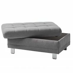 Fredriks Pouf repose-pieds Ayna - Platine 20 Fredriks Pouf repose-pieds Ayna - Platine -loftscape Boutique polsterhocker ayna microfaser platin 4787564
