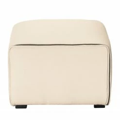 Fredriks Pouf repose-pieds Grady I - Tissu -loftscape Boutique polsterhocker grady webstoff i ecru 4771612