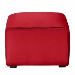 Fredriks Pouf repose-pieds Grady I - Tissu -loftscape Boutique polsterhocker grady webstoff i rot 4771732