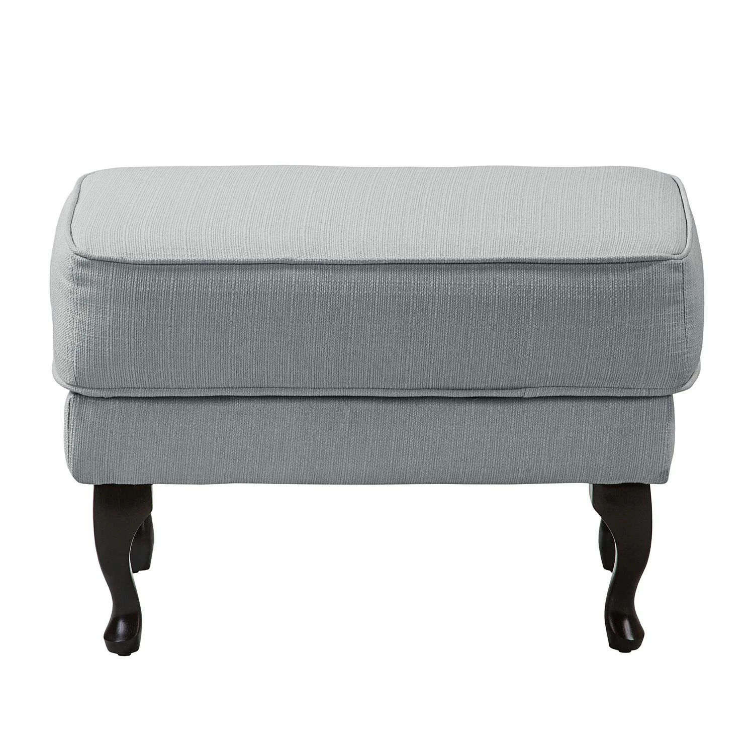 Maison Belfort Pouf repose-pieds Miscol - Gris argenté 4 Maison Belfort Pouf repose-pieds Miscol - Gris argenté – Image 2