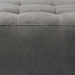 Fredriks Pouf repose-pieds Tanete - Tissu structuré 13 Fredriks Pouf repose-pieds Tanete - Tissu structuré -loftscape Boutique polsterhocker tanete strukturstoff grau 4787632