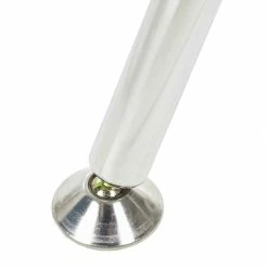 Home Design Table d'appoint Queens - Acier chromé -loftscape Boutique queens beistelltisch stahl verchromt 1 ablageflaeche 1194740