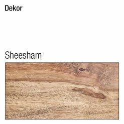 Wolf-Möbel Étagère de séparation Yoga VI - Sheesham massif -loftscape Boutique raumteiler yoga vi sheesham massiv natur 1234346